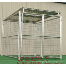 Zoo animal security cages modular dog cages fence panels dog cages galvanized steel dog cages